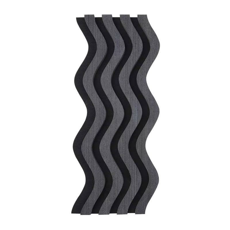 3D波形吸音壁パネル